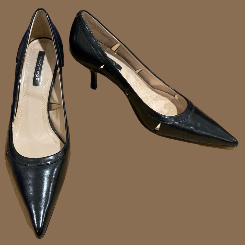 Westies black heels